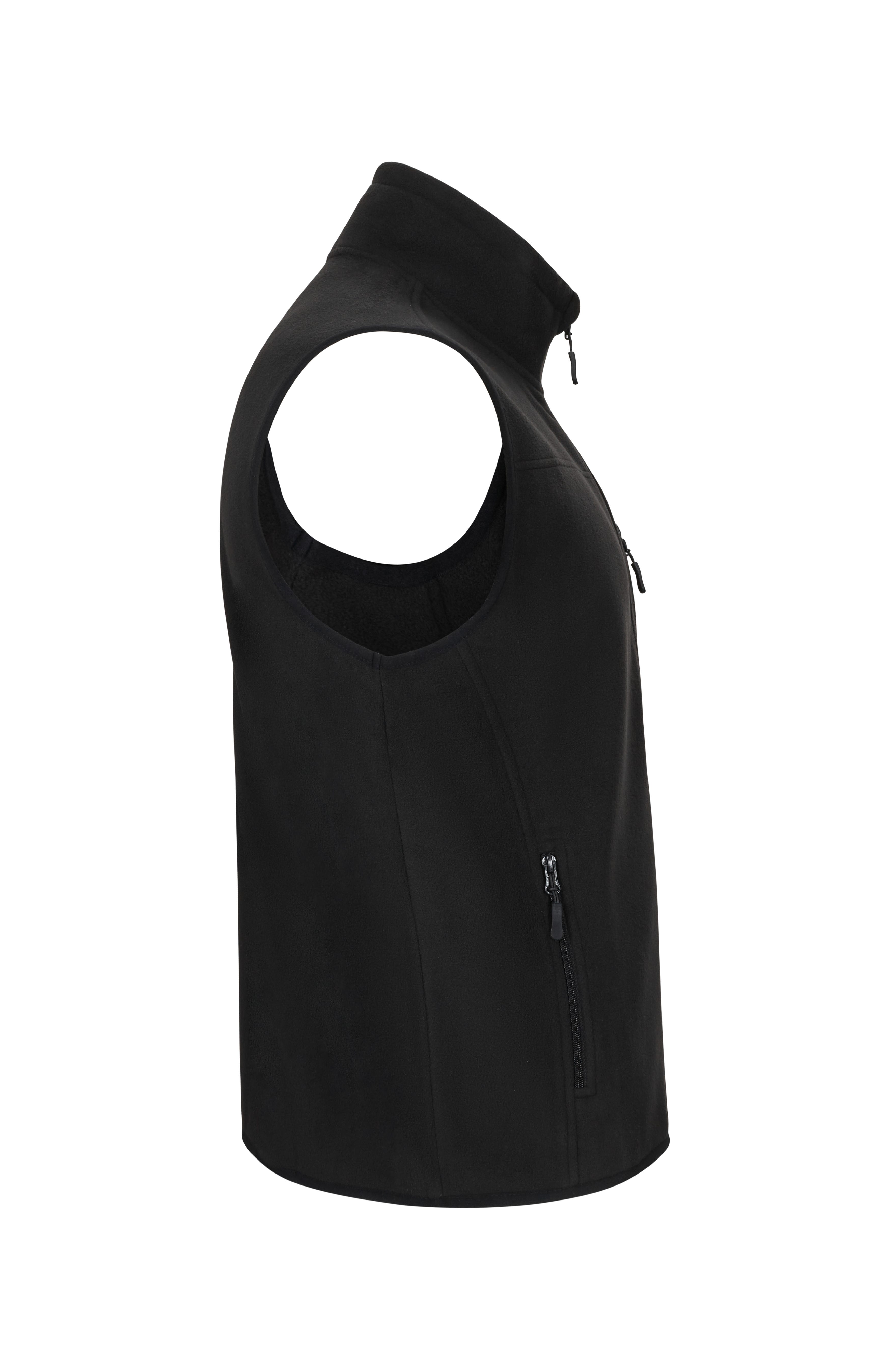 105905.CHALECO POLAR NEGRO XS