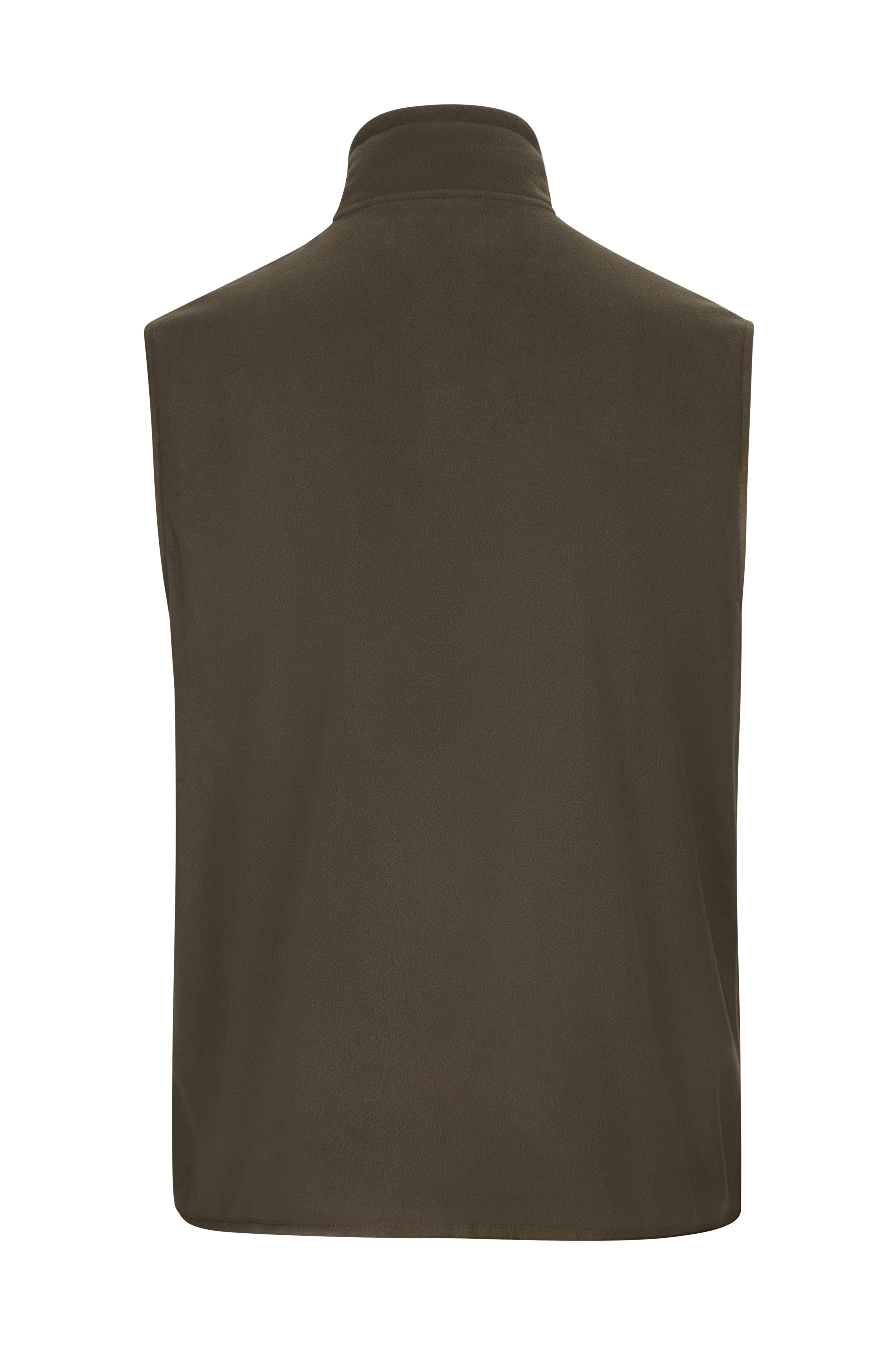 105905.CHALECO POLAR VERDE CAZA XS