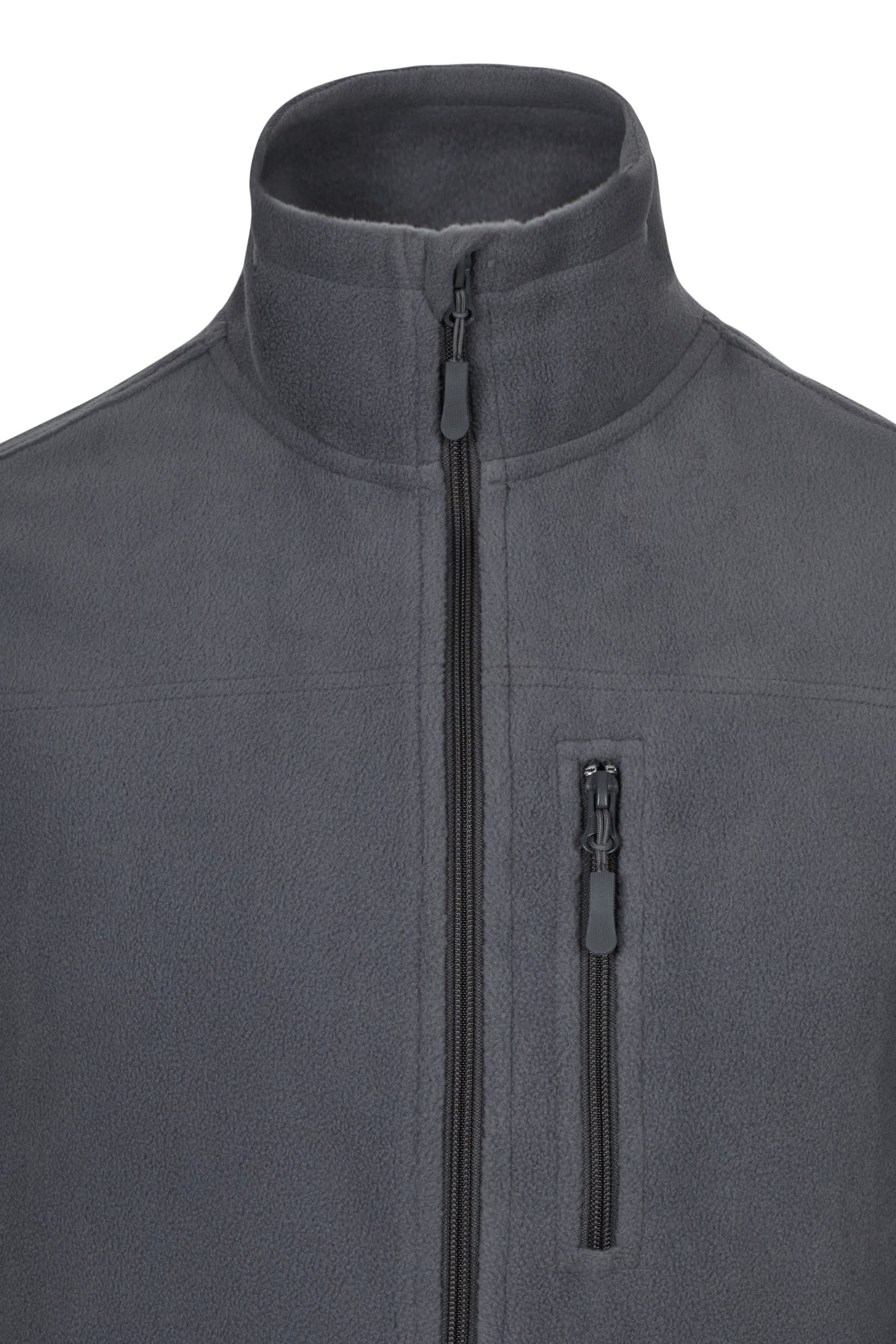 105905.CHALECO POLAR GRIS XS