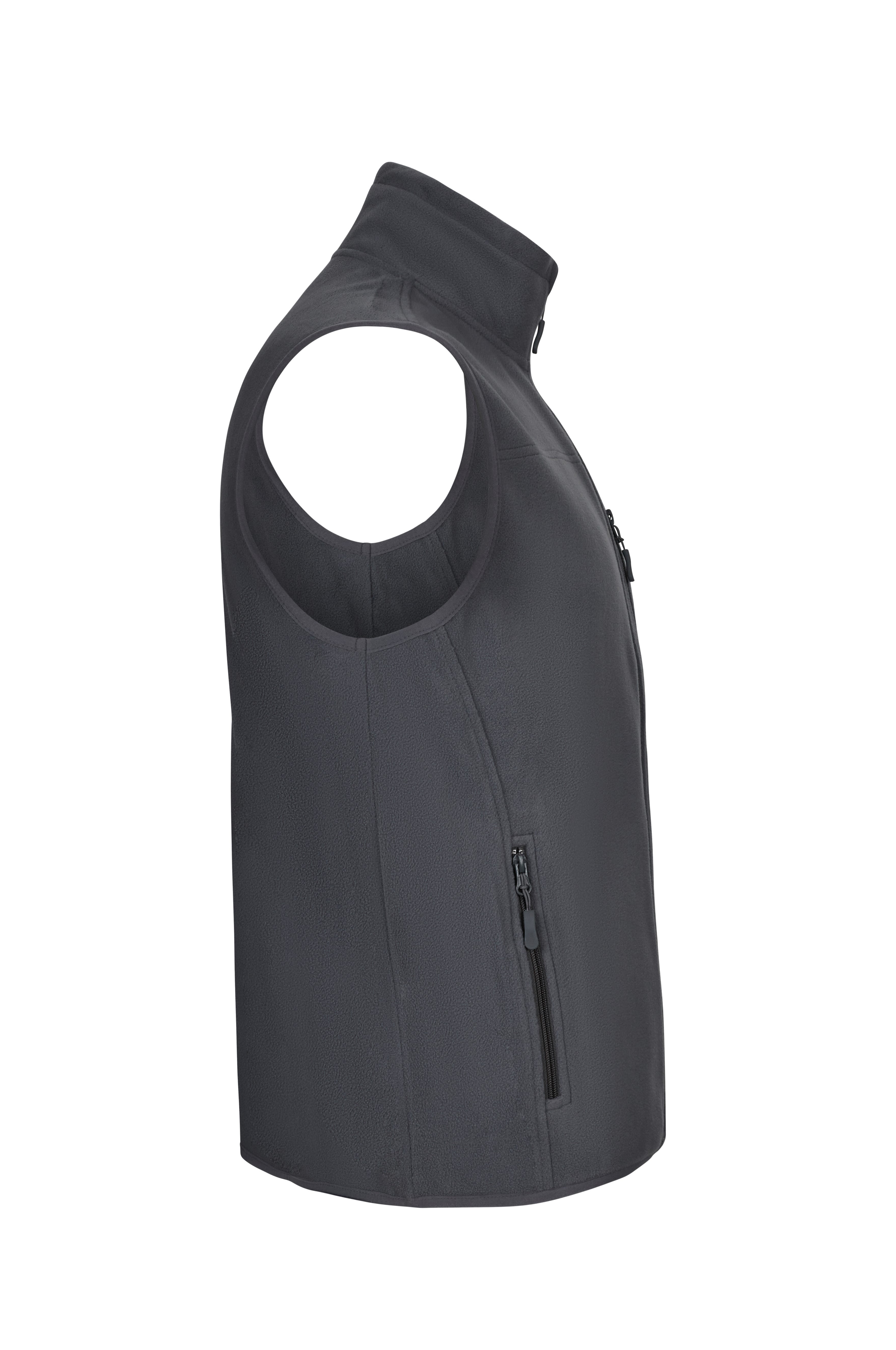 105905.CHALECO POLAR GRIS XS