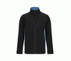 106004.SOFT SHELL BICOLOR NEGRO/CELESTE XS