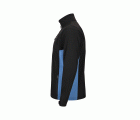 106004.SOFT SHELL BICOLOR NEGRO/CELESTE XS