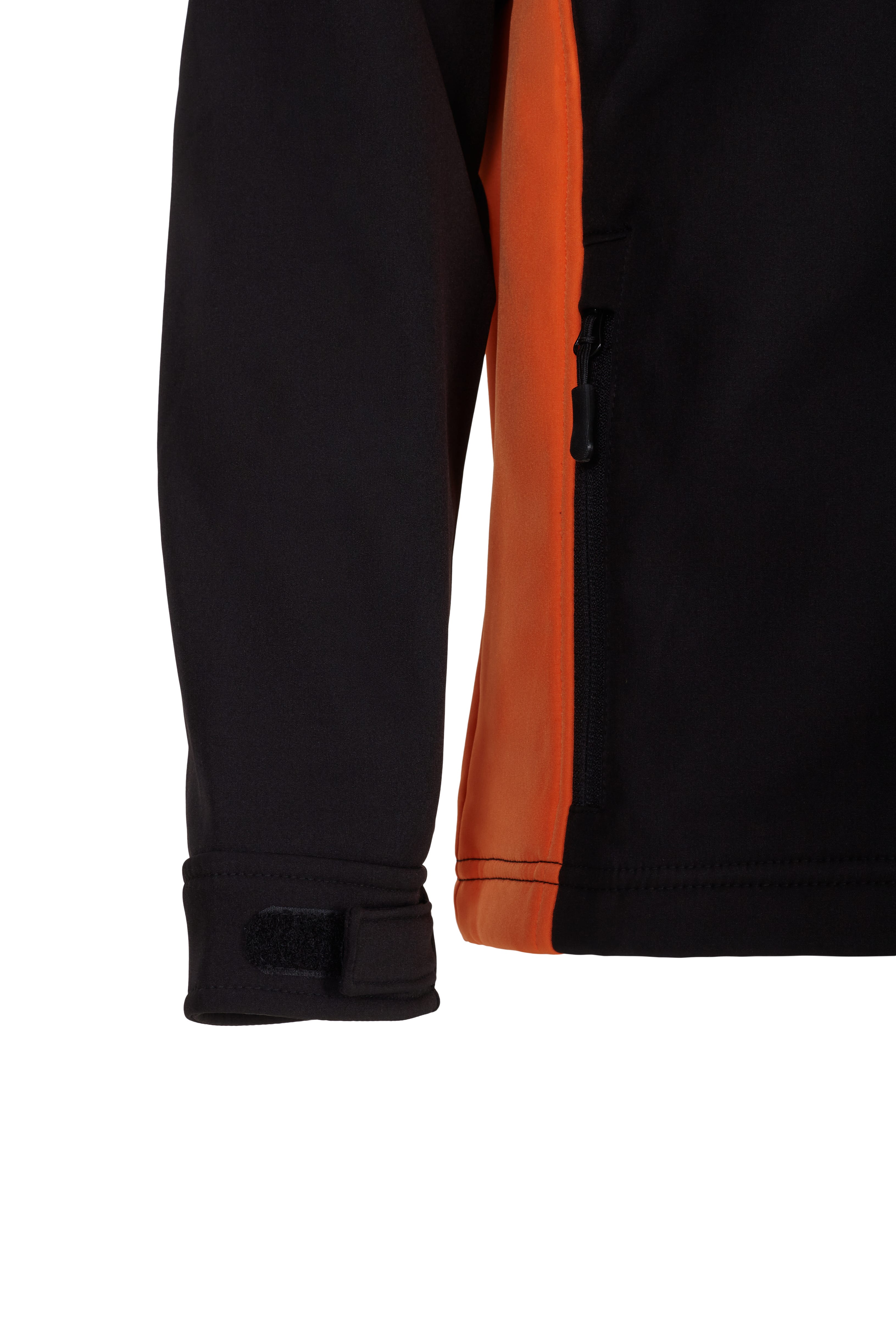 106004.SOFT SHELL BICOLOR NEGRO/NARANJA XS