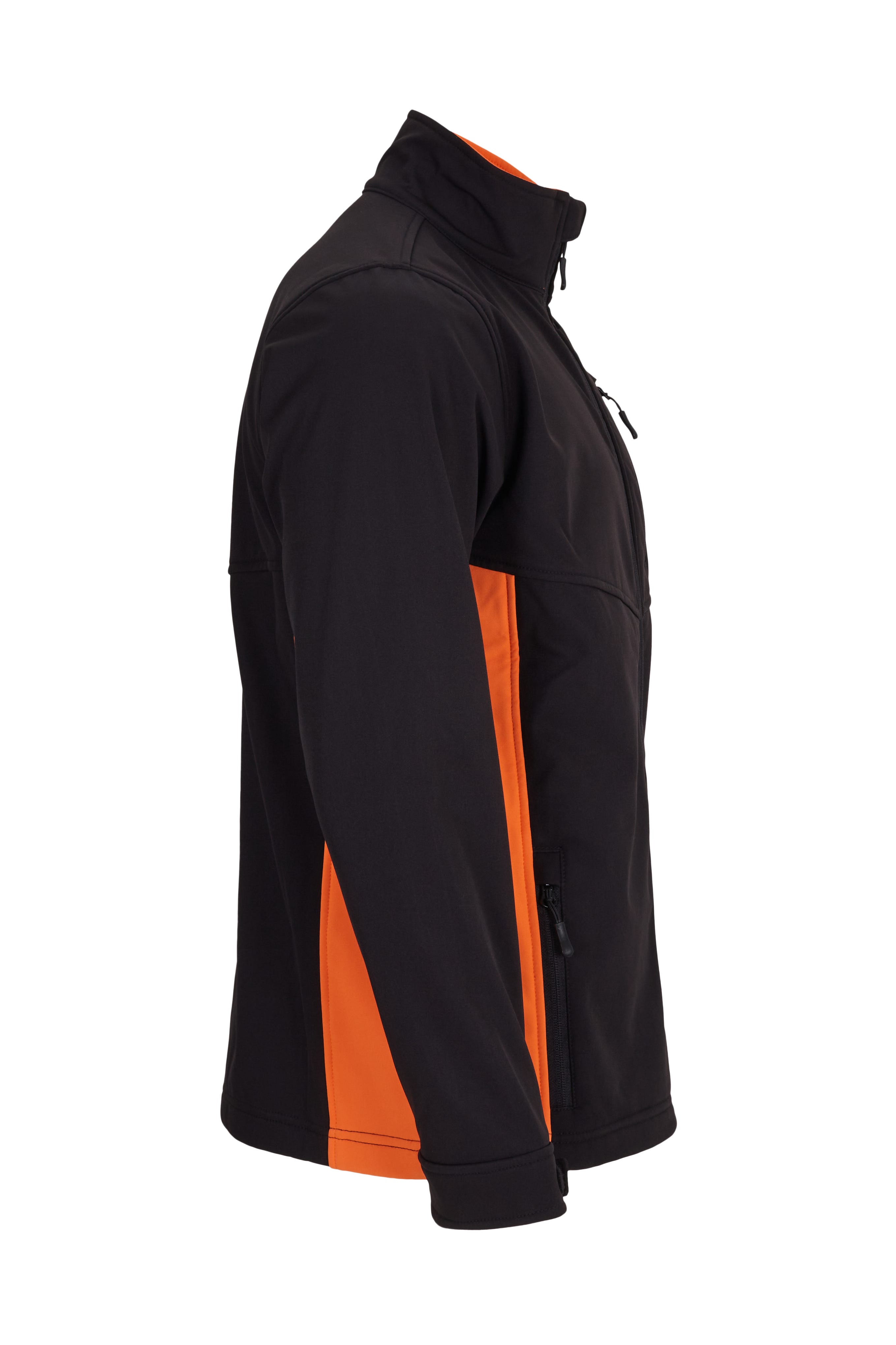 106004.SOFT SHELL BICOLOR NEGRO/NARANJA XS