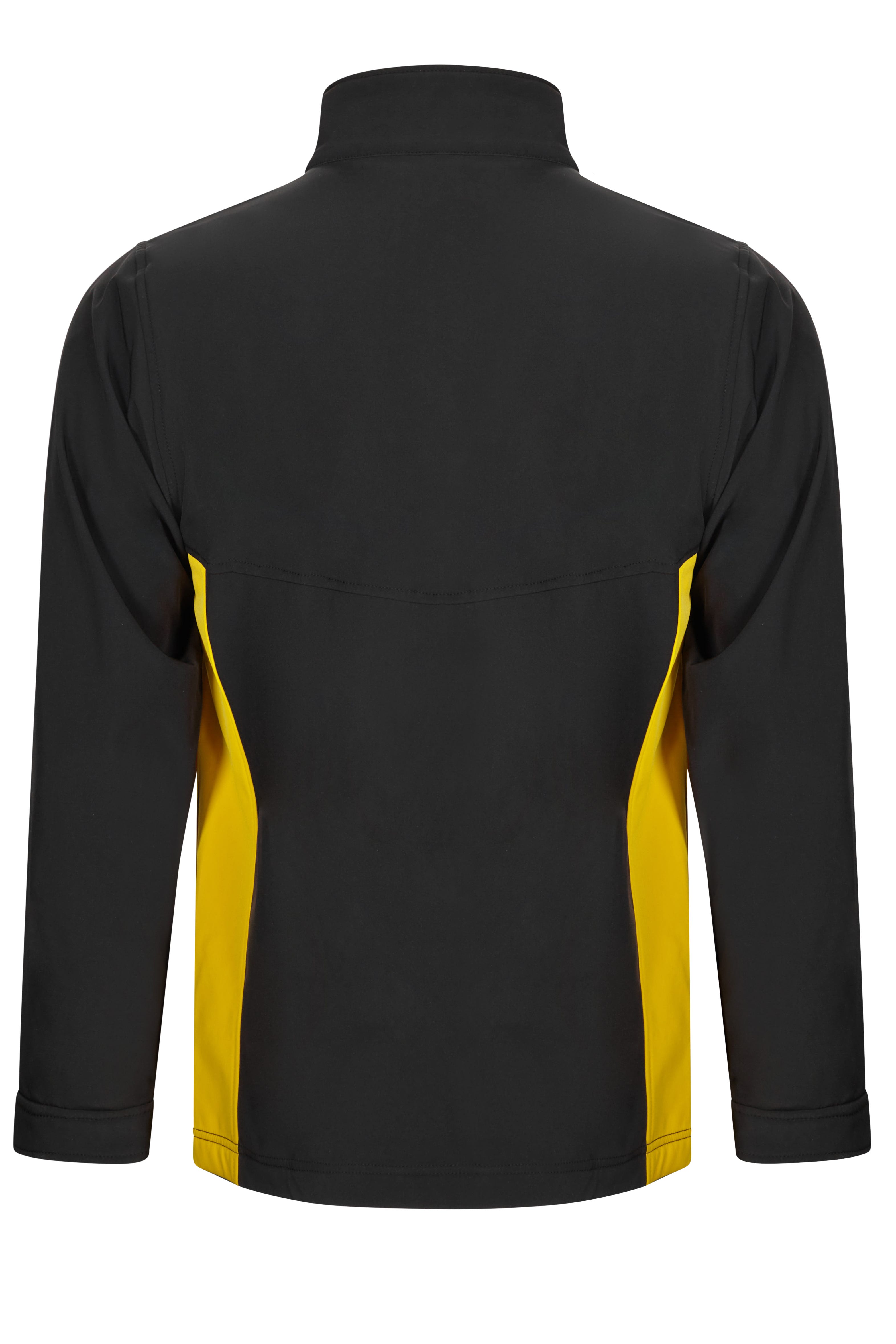 106004.SOFT SHELL BICOLOR NEGRO/AMARILLO XS