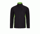 106004.SOFT SHELL BICOLOR NEGRO/VERDE LIMA XS