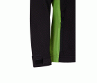 106004.SOFT SHELL BICOLOR NEGRO/VERDE LIMA XS