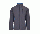 106004.SOFT SHELL BICOLOR GRIS/CELESTE XS