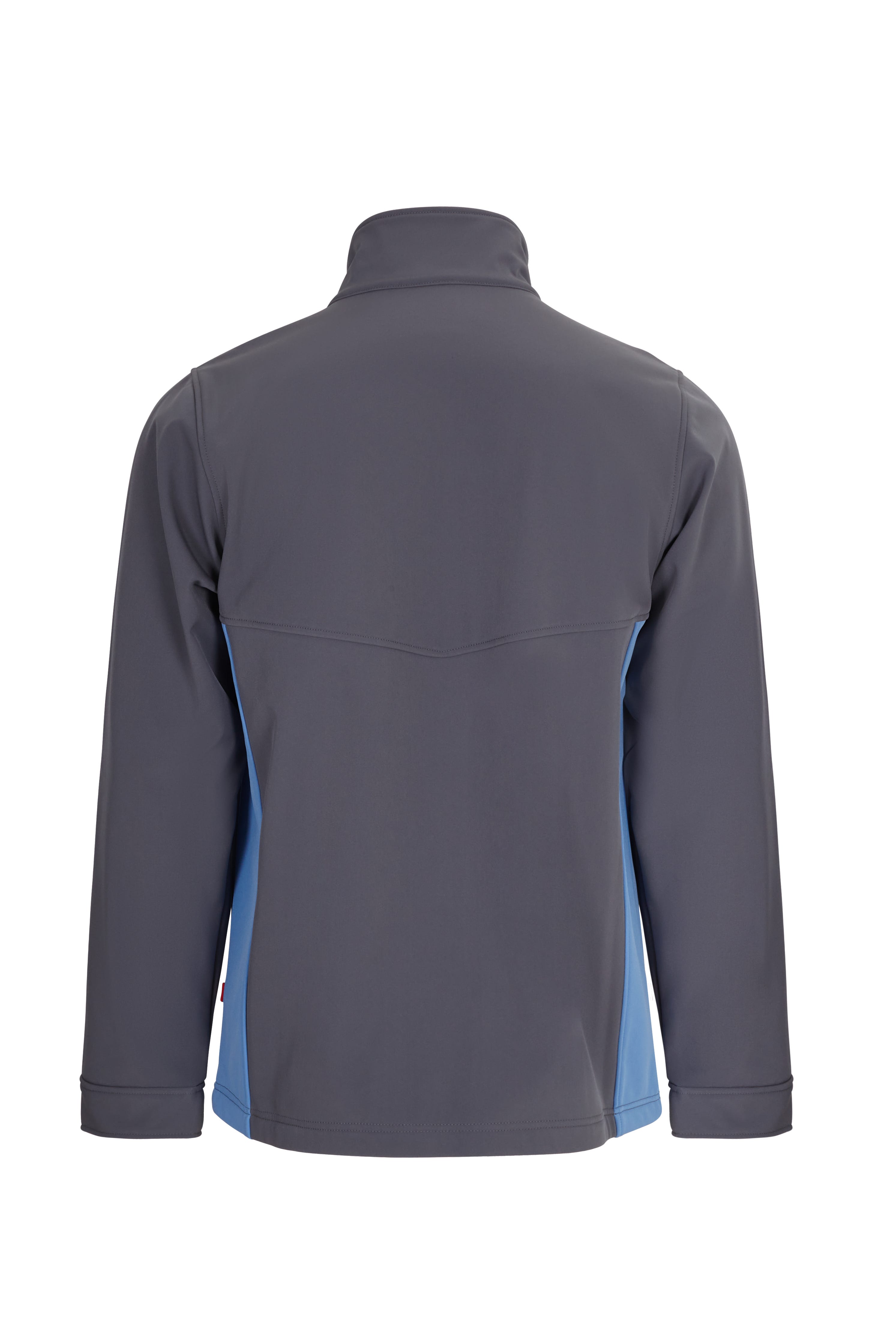 106004.SOFT SHELL BICOLOR GRIS/CELESTE XS