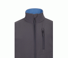 106004.SOFT SHELL BICOLOR GRIS/CELESTE XS