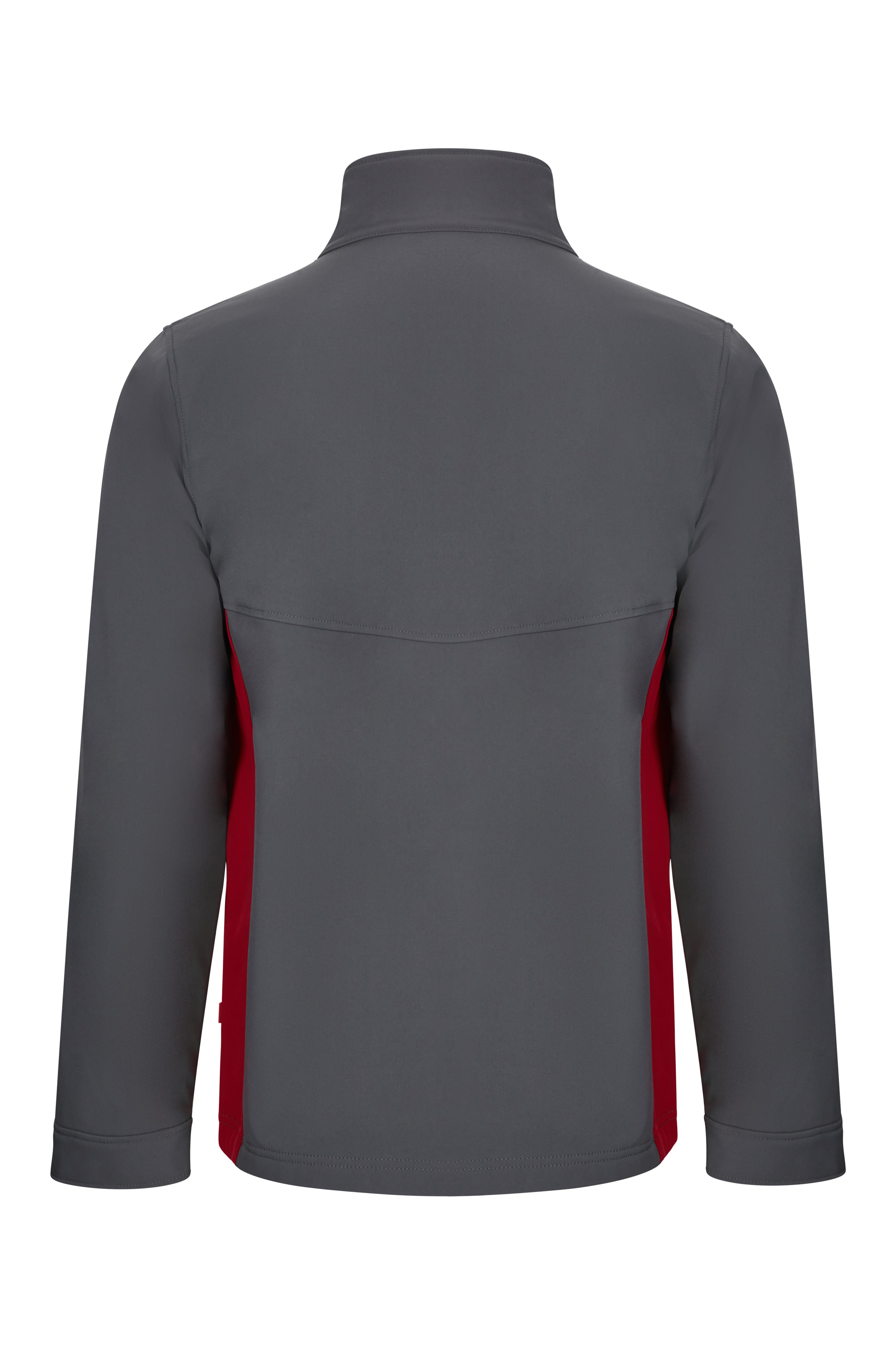 106004.SOFT SHELL BICOLOR GRIS/ROJO XS