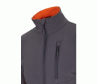 106004.SOFT SHELL BICOLOR GRIS/NARANJA XS