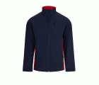 106004.SOFT SHELL BICOLOR AZUL NAVY/ROJO XS