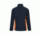 106004.SOFT SHELL BICOLOR AZUL NAVY/NARANJA XS