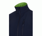 106004.SOFT SHELL BICOLOR AZUL NAVY/VERDE LIMA XS
