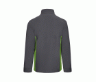 106004.SOFT SHELL BICOLOR AZUL NAVY/VERDE LIMA XS