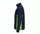 106004.SOFT SHELL BICOLOR AZUL NAVY/VERDE LIMA XS