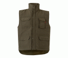 108.CHALECO ACOLCHADO VERDE CAZA 2XL