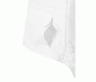 108.CHALECO ACOLCHADO BLANCO 2XL