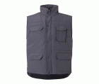 108.CHALECO ACOLCHADO GRIS 2XL