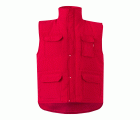 108.CHALECO ACOLCHADO ROJO 2XL