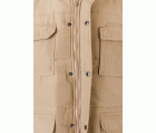 108.CHALECO ACOLCHADO BEIGE ARENA 2XL