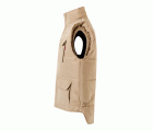 108.CHALECO ACOLCHADO BEIGE ARENA 2XL