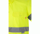 141.CAMISA MC AV AMARILLO FLÚOR 2XL