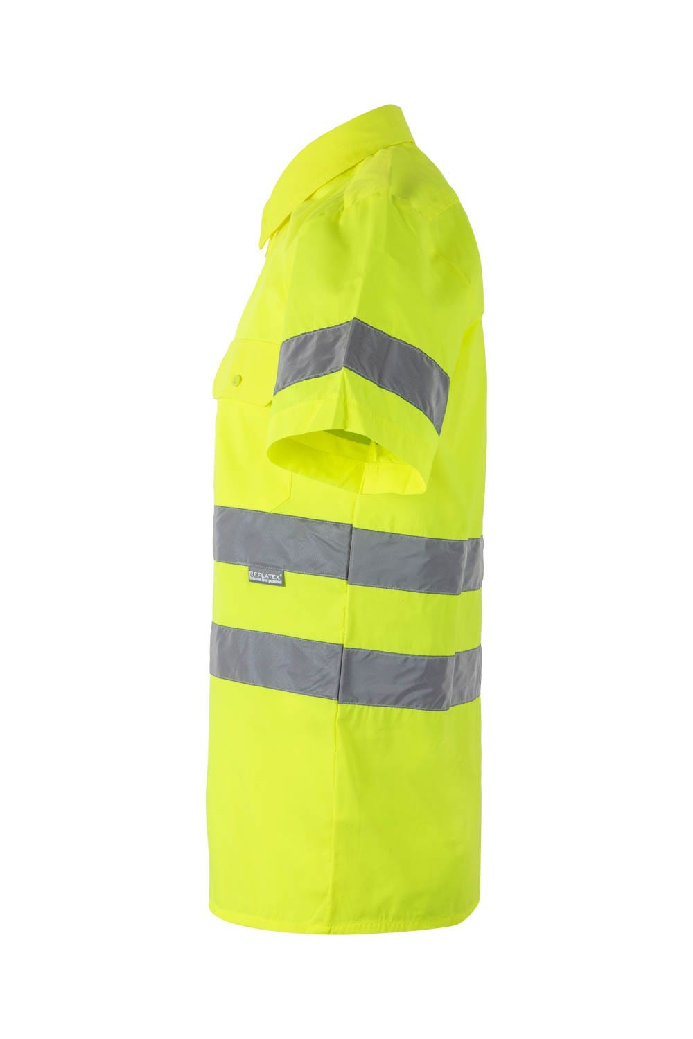 141.CAMISA MC AV AMARILLO FLÚOR 2XL