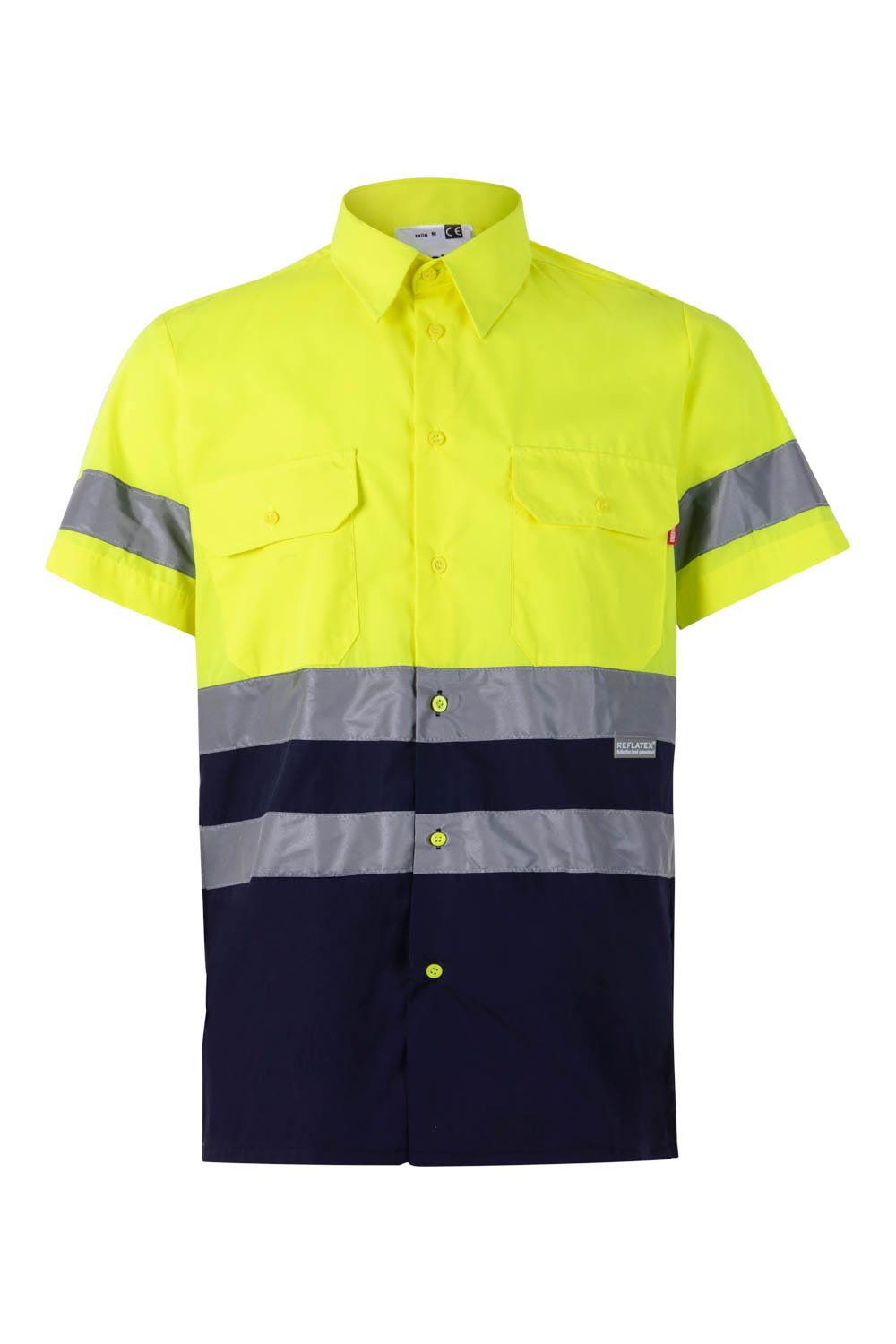 142 / CAMISA BICOLOR MC AV