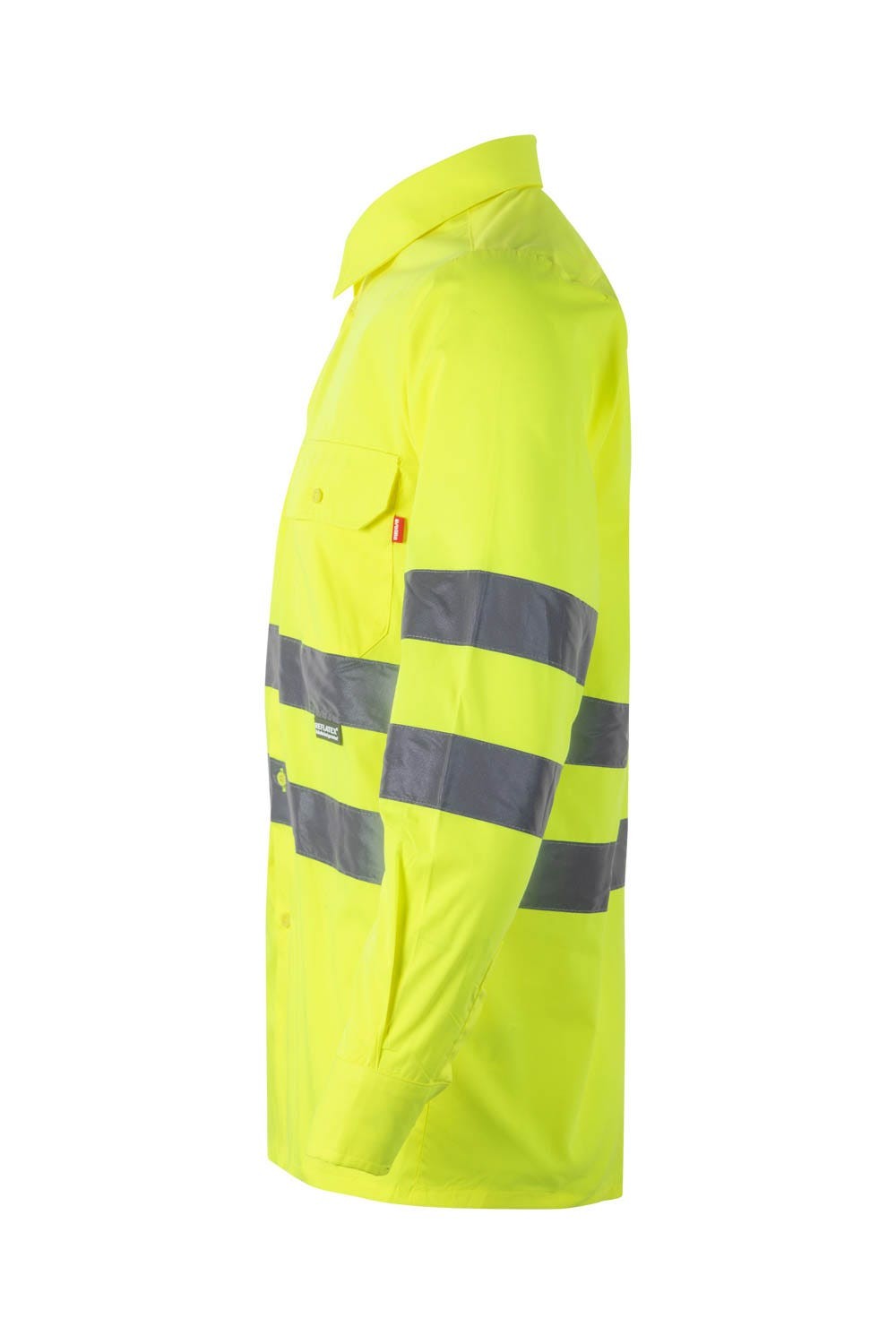 143.CAMISA ML AV AMARILLO FLÚOR 2XL