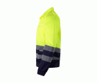 153.CAZADORA BICOLOR AV AZUL MARINO/AMARILLO FLÚOR 2XL