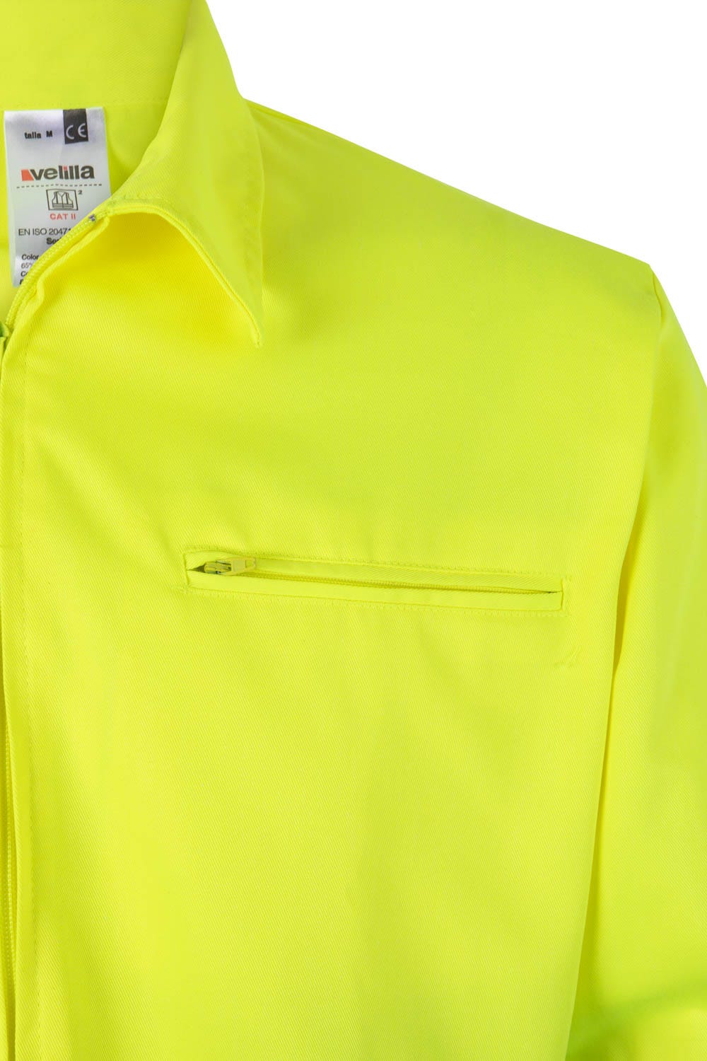 153.CAZADORA BICOLOR AV VERDE/AMARILLO FLÚOR 2XL