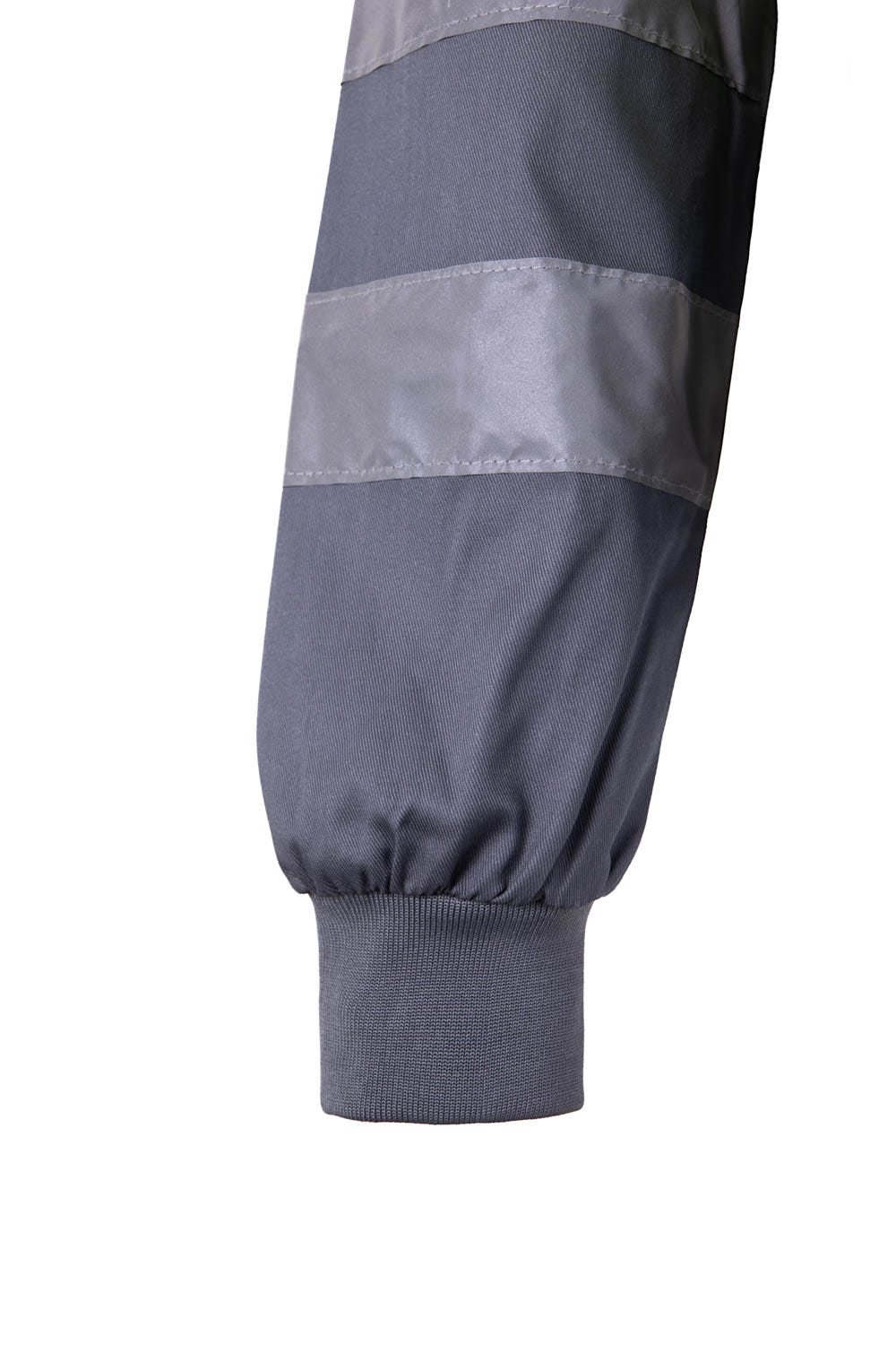 153.CAZADORA BICOLOR AV GRIS/AMARILLO FLÚOR 2XL