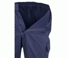 157.PANTALÓN BICOLOR AV AZUL MARINO/NARANJA FLÚOR 2XL