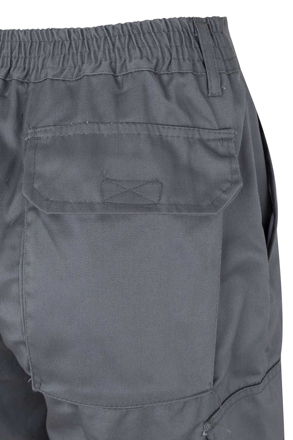 157.PANTALÓN BICOLOR AV GRIS/NARANJA FLÚOR 2XL