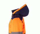 161.CAZADORA BICOLOR AV AZUL MARINO/NARANJA FLÚOR 2XL