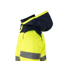 161.CAZADORA BICOLOR AV AZUL MARINO/AMARILLO FLÚOR S