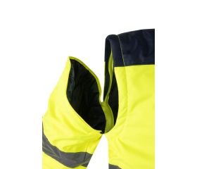 161.CAZADORA BICOLOR AV AZUL MARINO/AMARILLO FLÚOR S