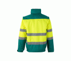 161.CAZADORA BICOLOR AV VERDE/AMARILLO FLÚOR 2XL