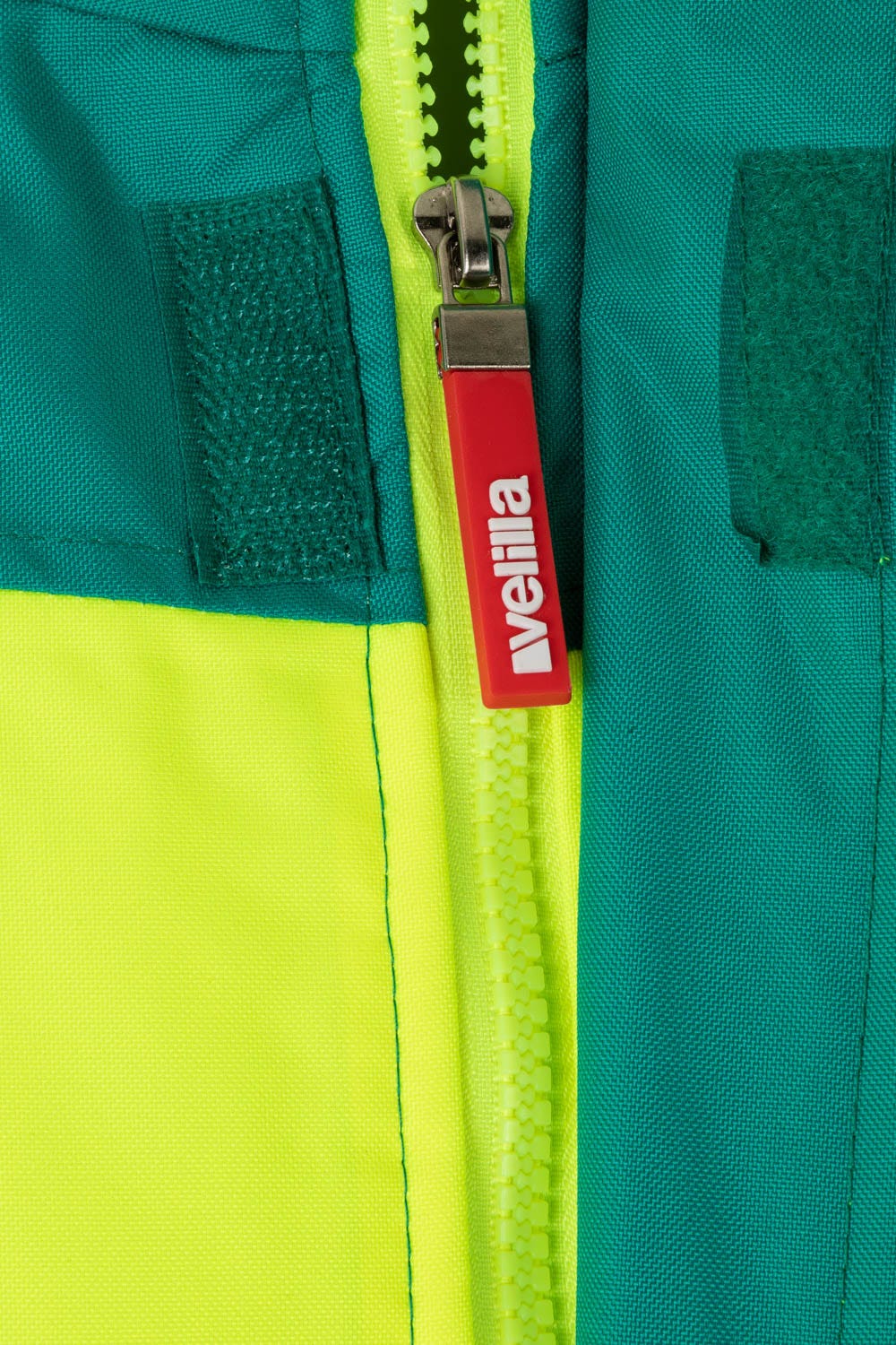 161.CAZADORA BICOLOR AV VERDE/AMARILLO FLÚOR 2XL