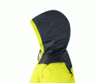 161.CAZADORA BICOLOR AV GRIS/AMARILLO FLÚOR 2XL