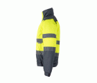 161.CAZADORA BICOLOR AV GRIS/AMARILLO FLÚOR 2XL