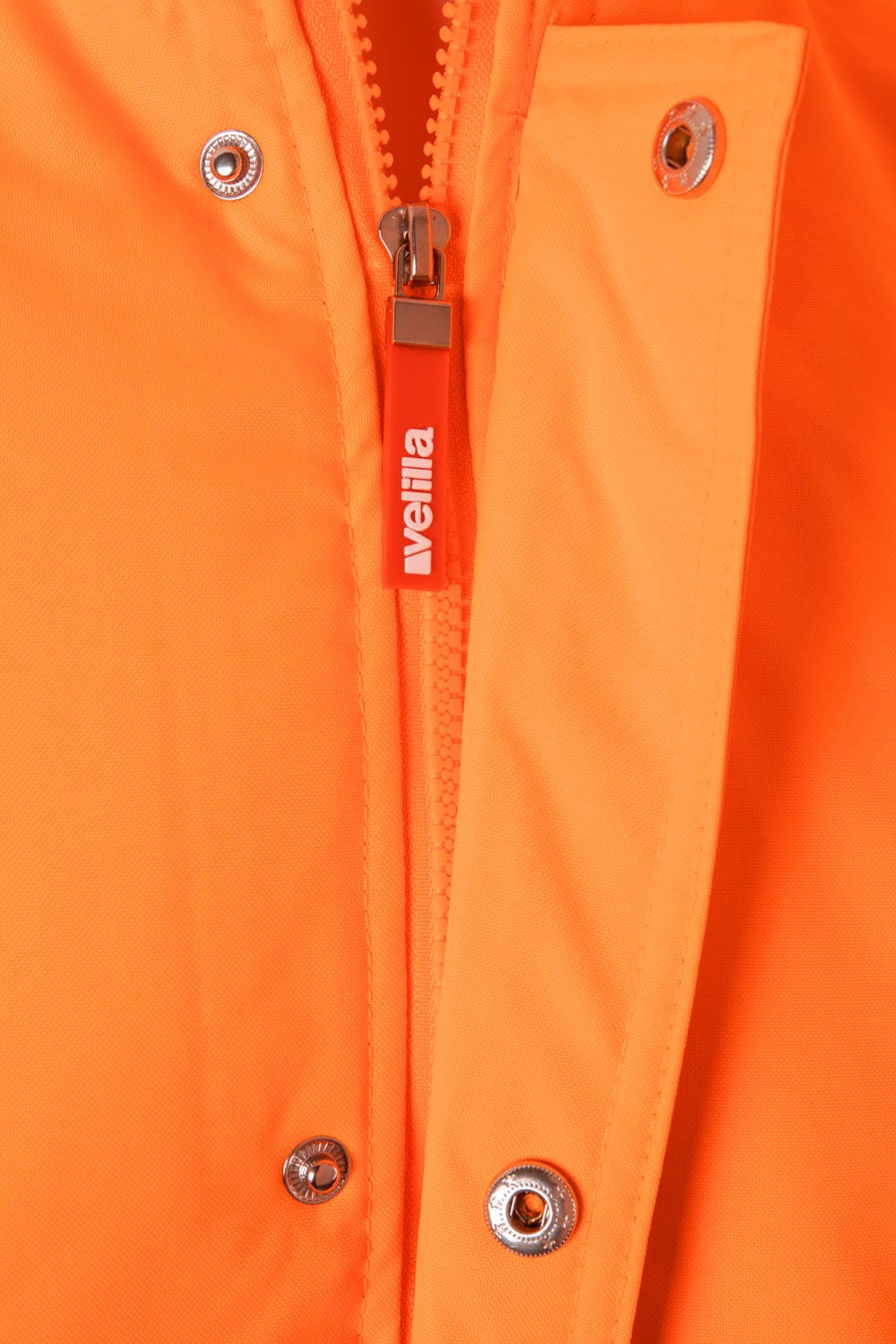 166.PARKA BICOLOR AV AZUL MARINO/NARANJA FLÚOR 2XL