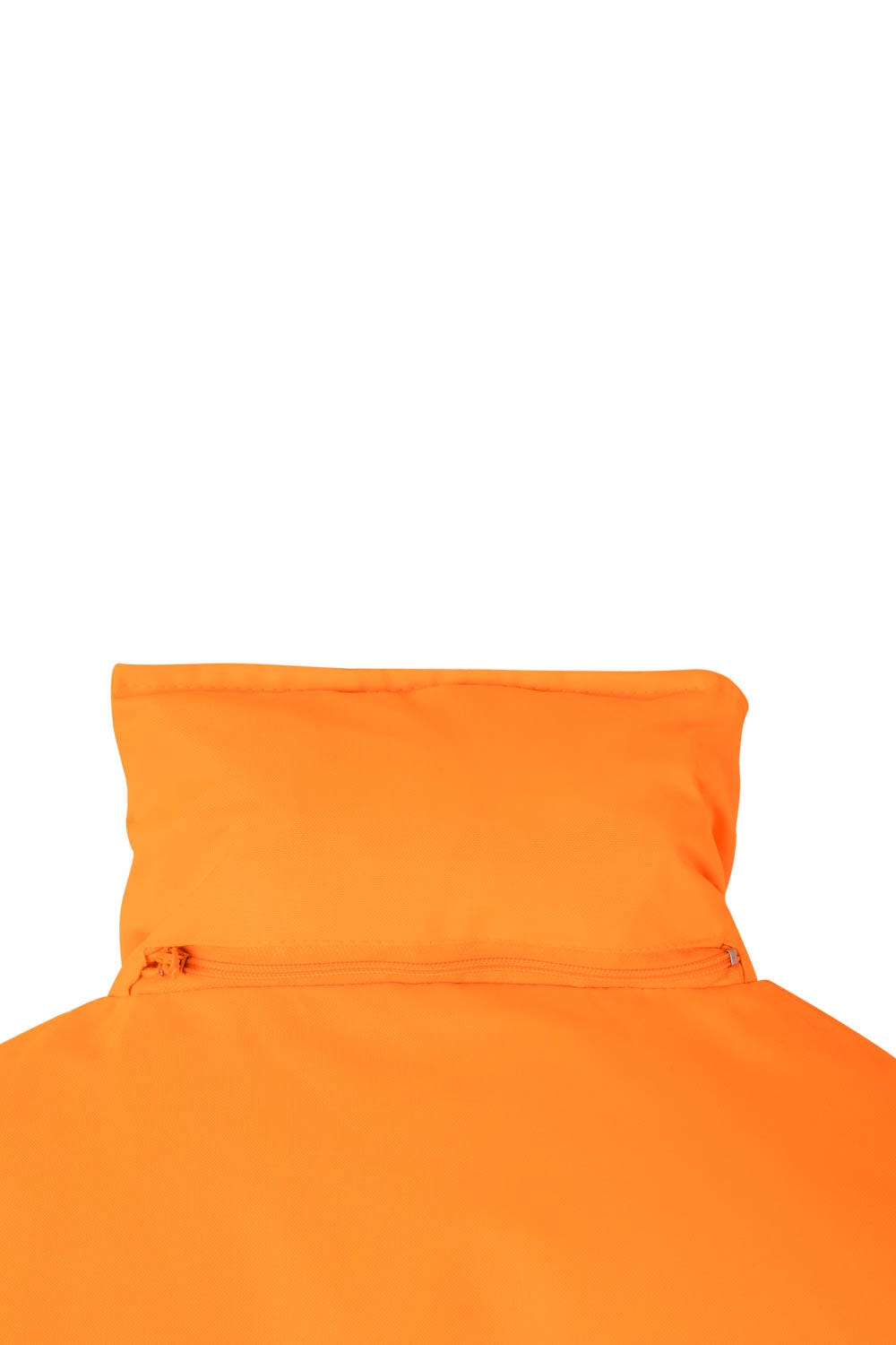 166.PARKA BICOLOR AV AZUL MARINO/NARANJA FLÚOR 2XL