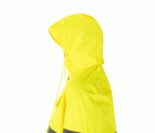 166.PARKA BICOLOR AV AZUL MARINO/AMARILLO FLÚOR 2XL