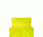 166.PARKA BICOLOR AV AZUL MARINO/AMARILLO FLÚOR 2XL