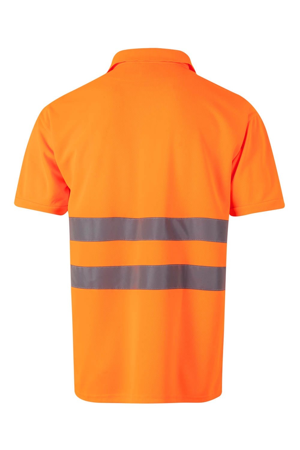 172.POLO MC AV NARANJA FLÚOR 2XL