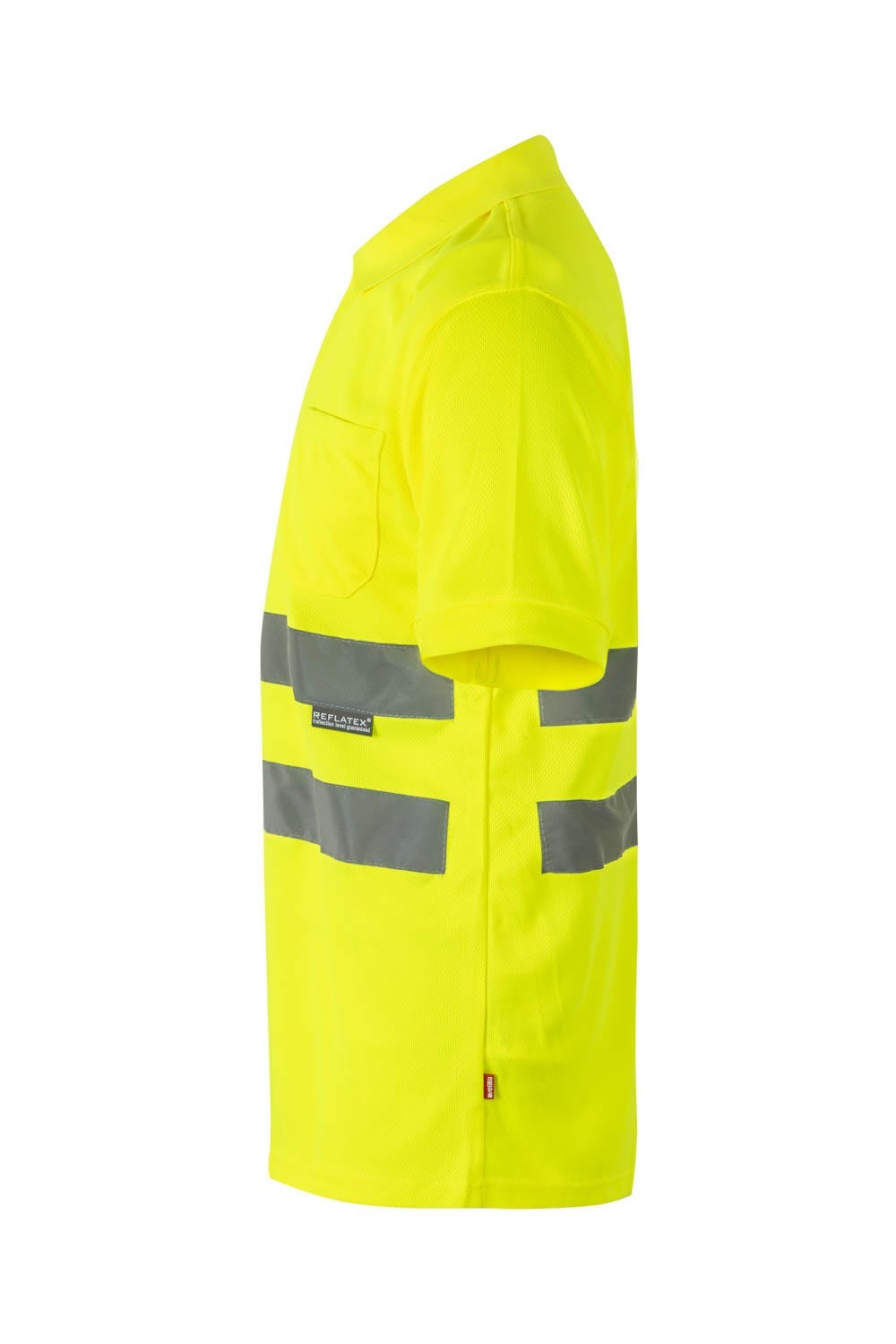 172.POLO MC AV AMARILLO FLÚOR 2XL