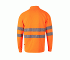 174.POLO ML AV NARANJA FLÚOR 2XL